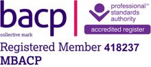 BACP Registered Member 418237, MBACP